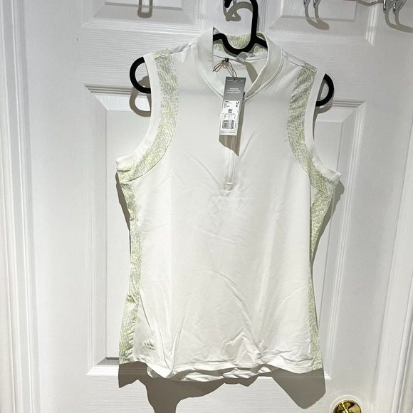 Adidas Sleeveless Polo Shirt - Picture 2 of 11